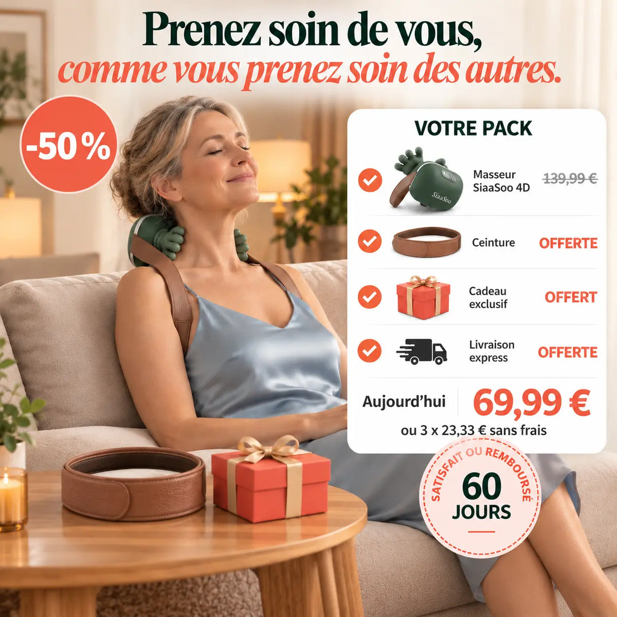 SiaaSoo – Technologie de Massage Réaliste 4D