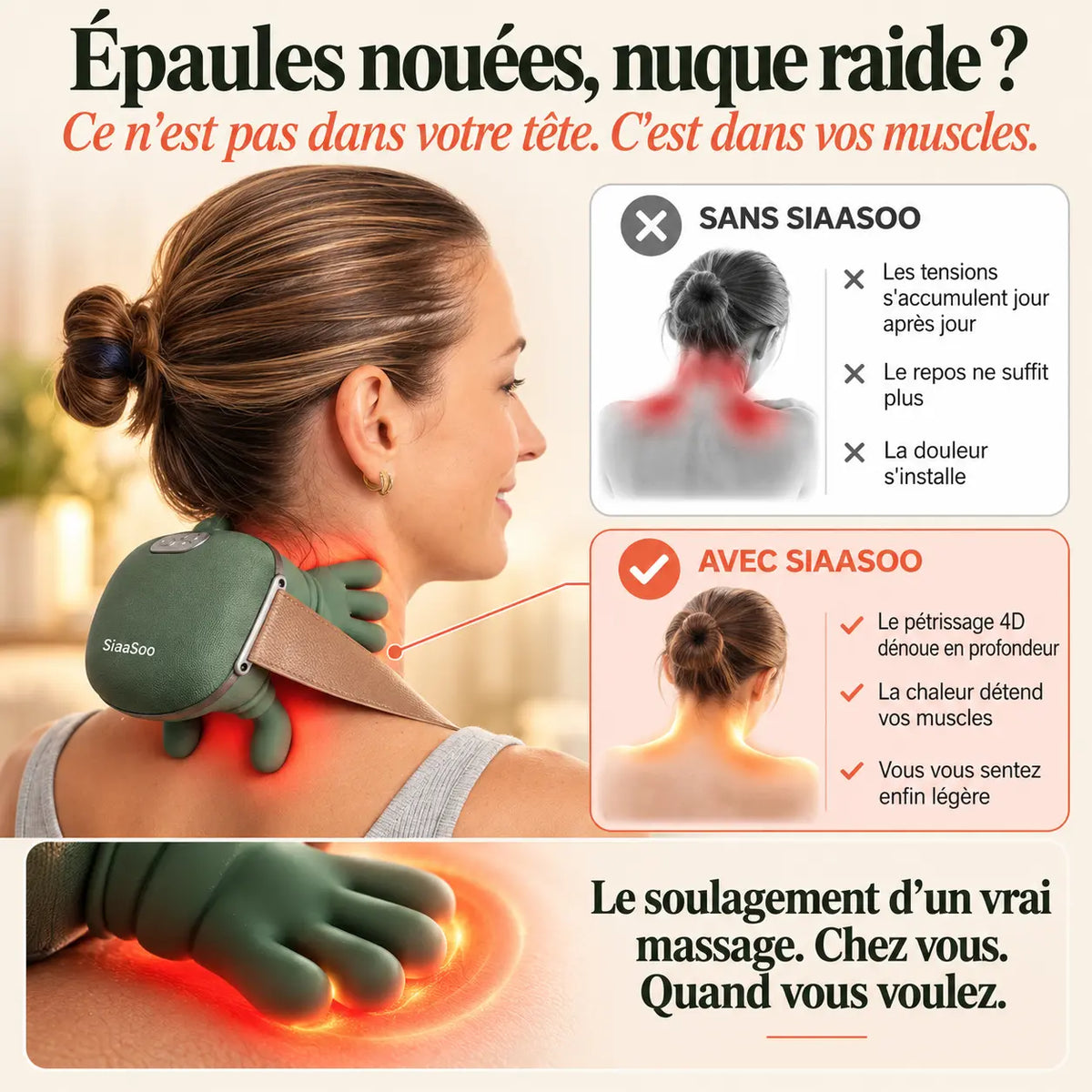 SiaaSoo – Technologie de Massage Réaliste 4D